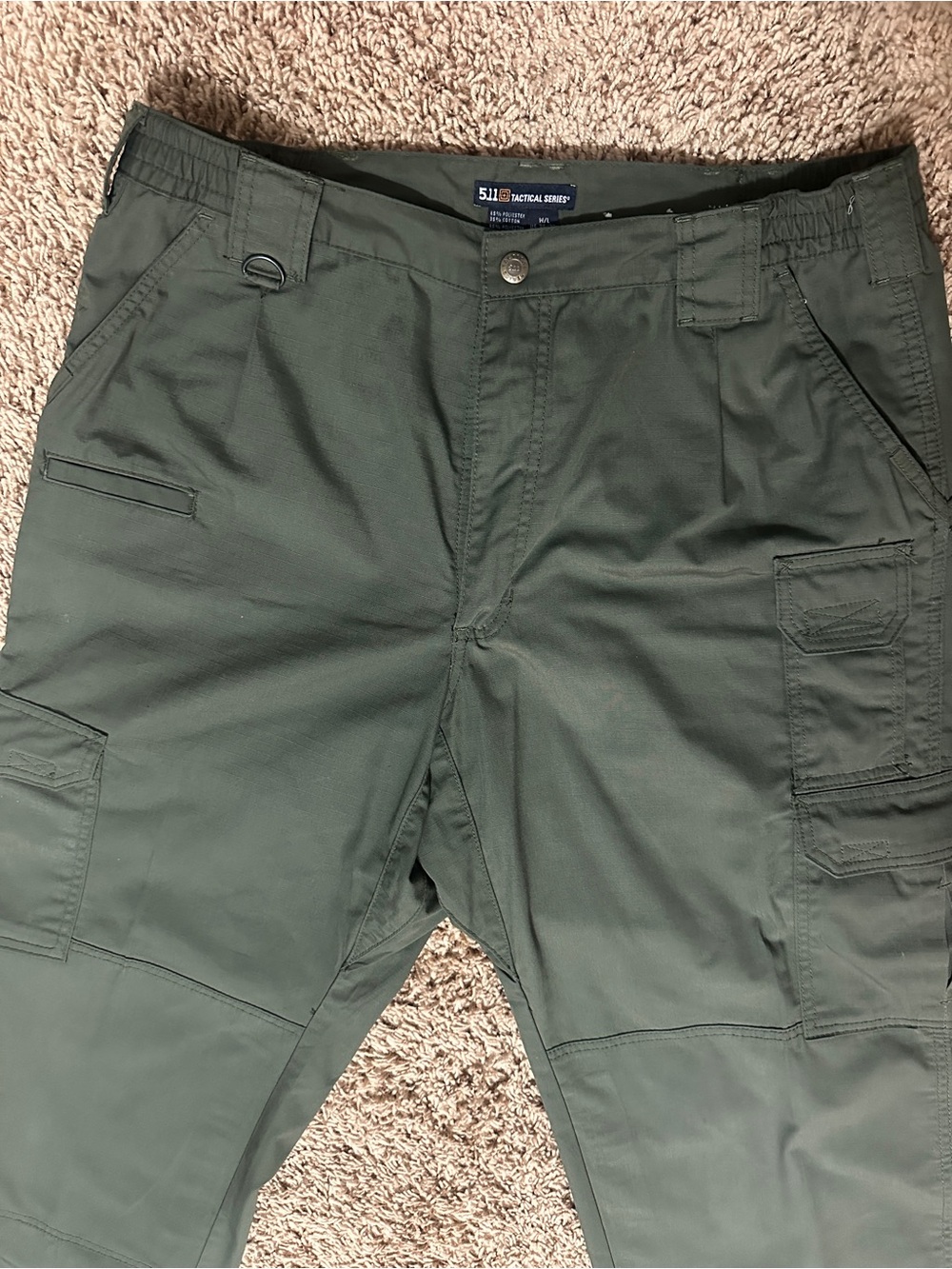 5.11 Tactical Men's Green Cargo Pants